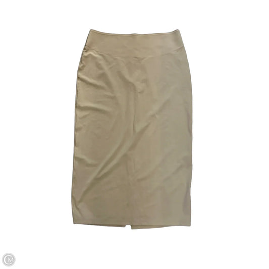 Skirt Maxi By Athleta In Tan, Size: Xl