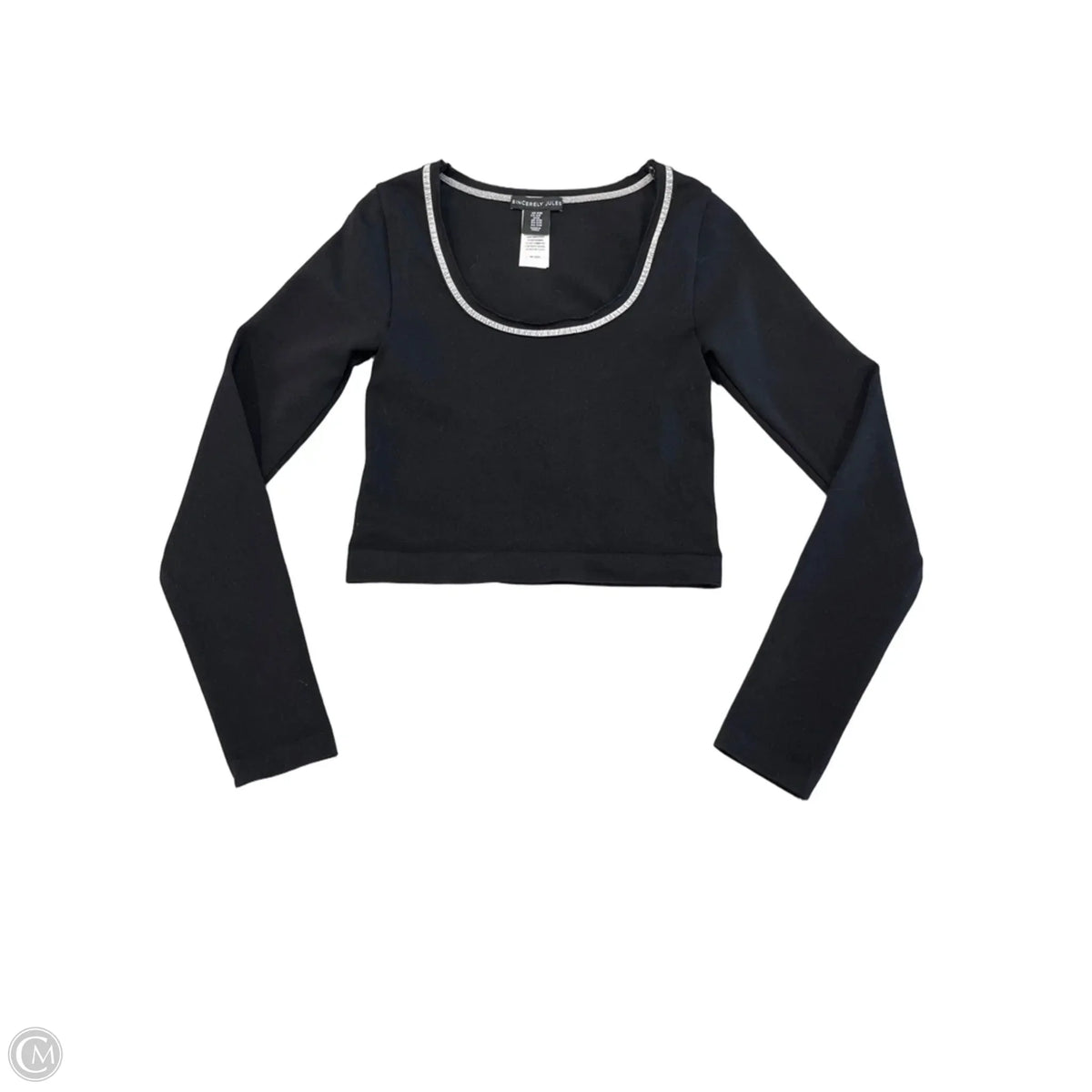 Top Long Sleeve Basic By Sincerely Jules In Black, Size: S