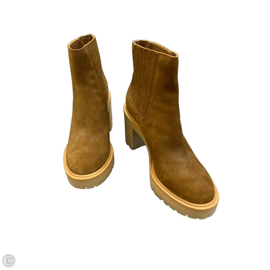 Boots Ankle Heels By Dolce Vita In Brown, Size: 8