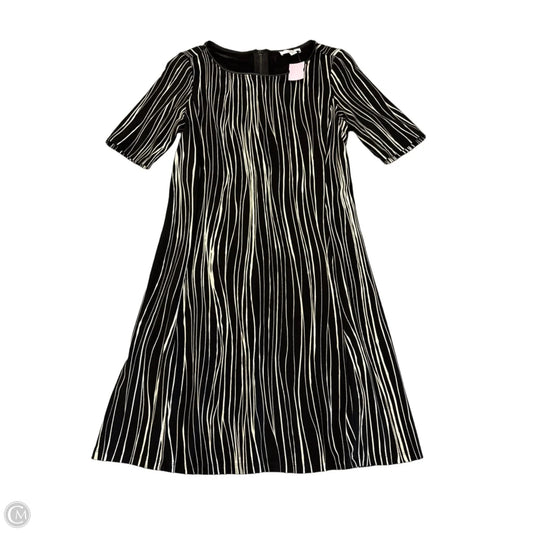 Dress Designer By Halston In Black & Cream, Size: S