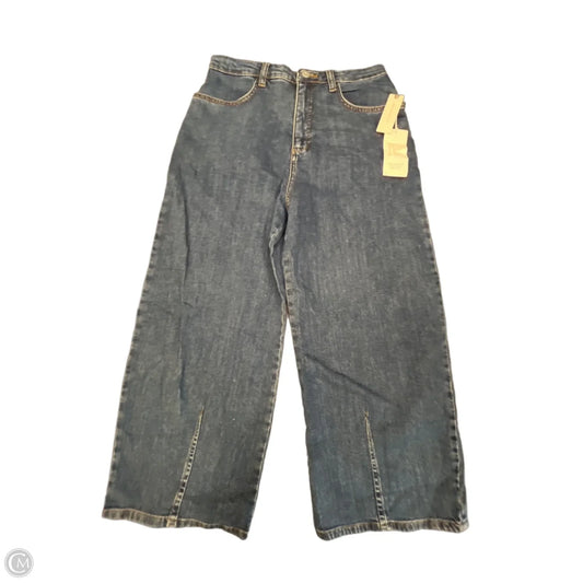 Jeans Wide Leg By Pilcro In Blue Denim, Size: 6