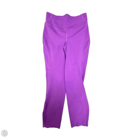 Athletic Capris By Lululemon In Purple, Size: S