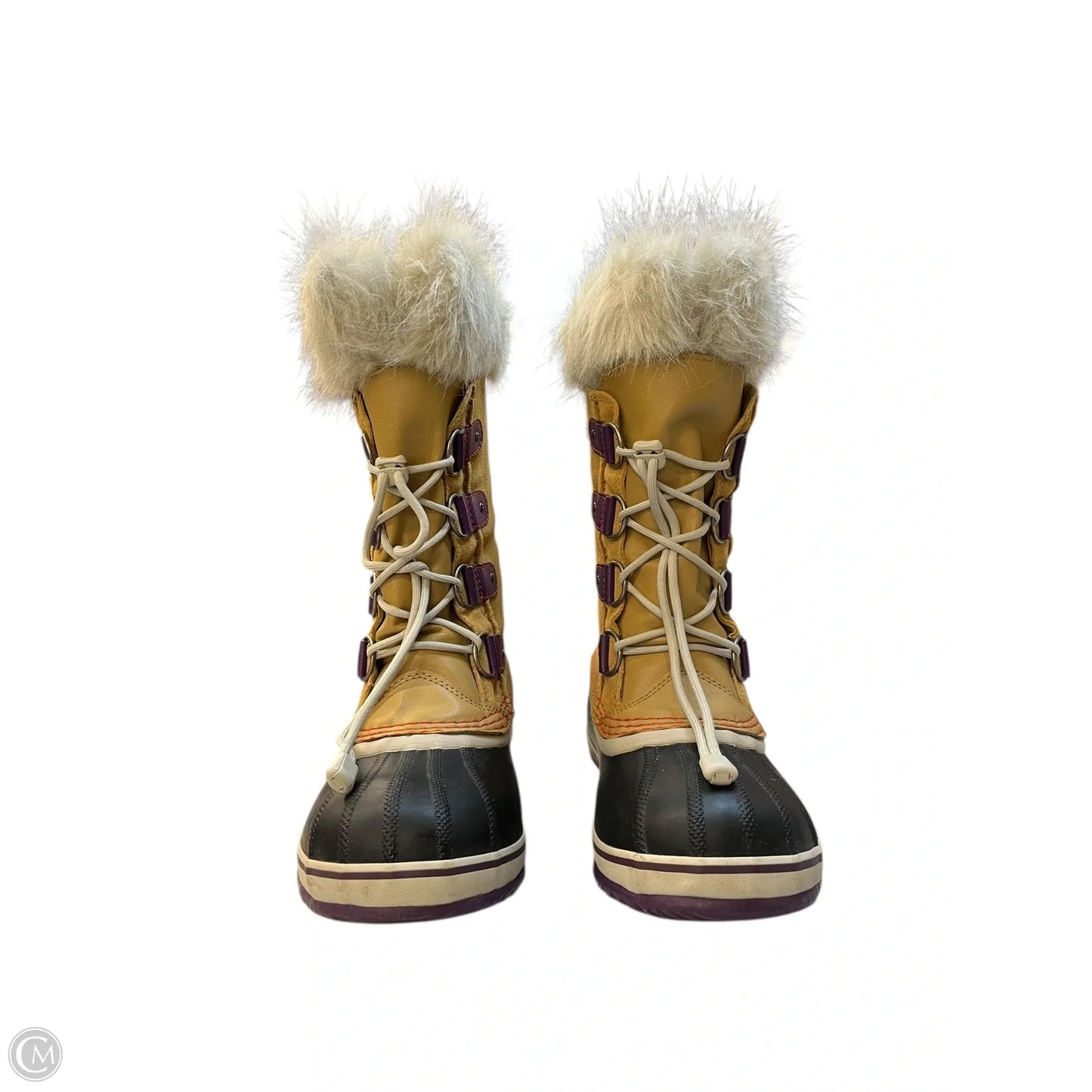 Boots Snow By Sorel In Tan, Size: 7