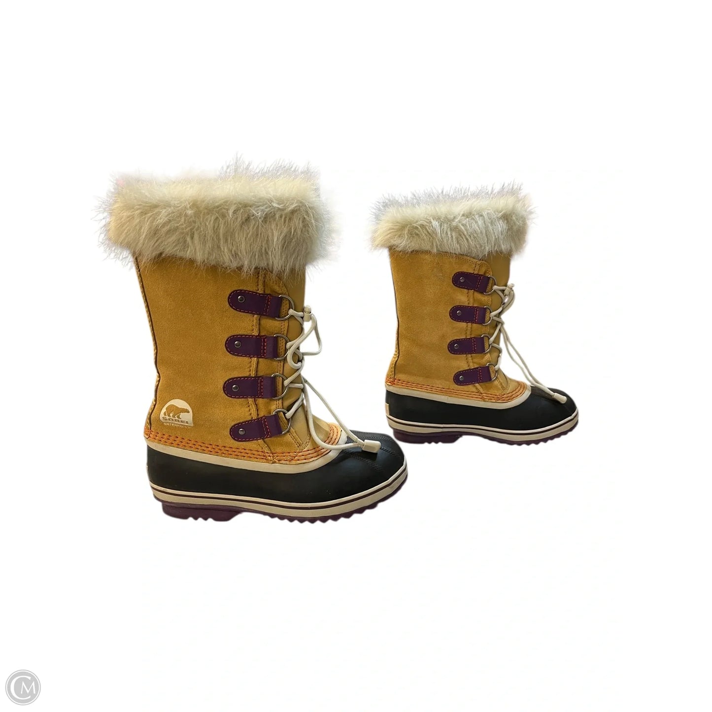 Boots Snow By Sorel In Tan, Size: 7