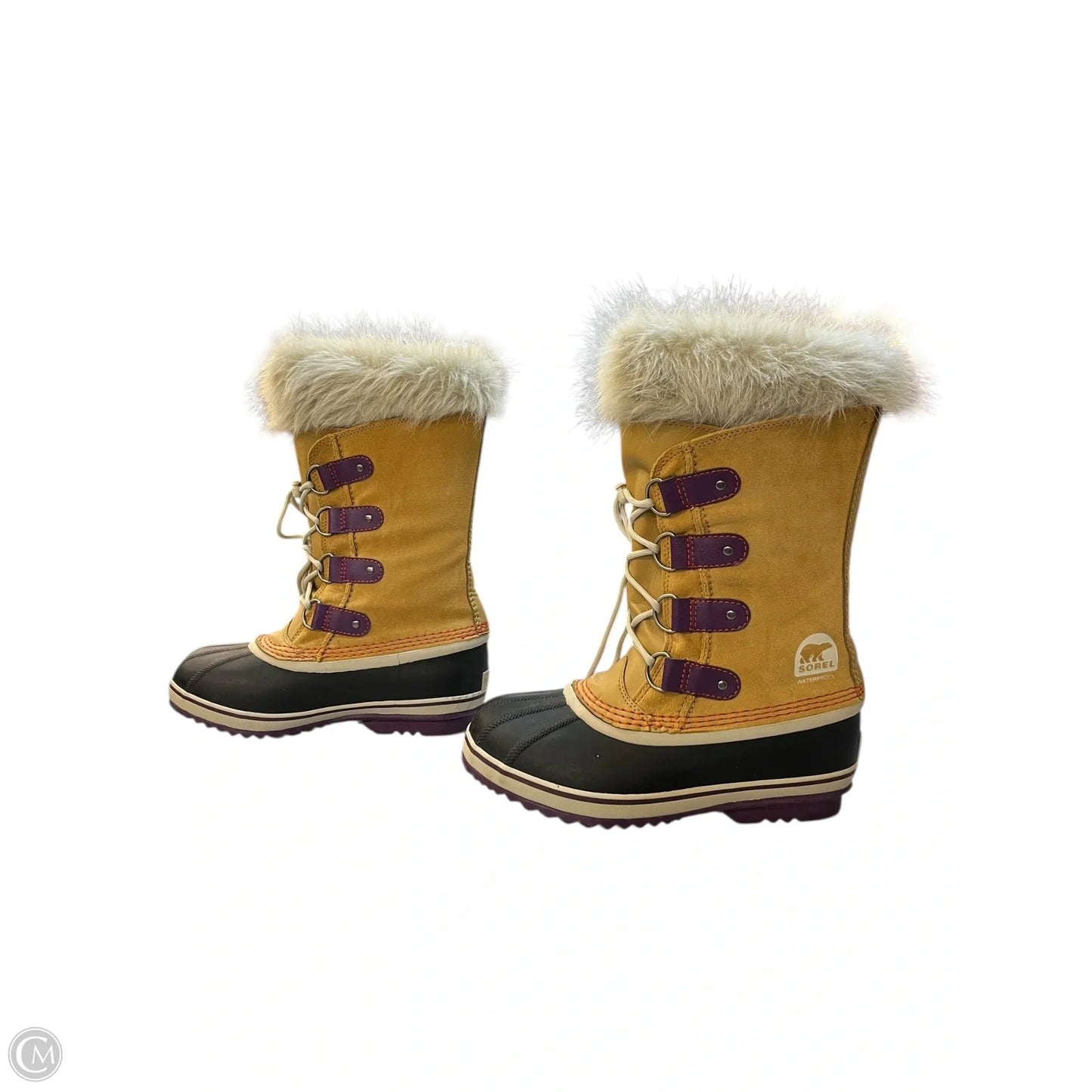 Boots Snow By Sorel In Tan, Size: 7
