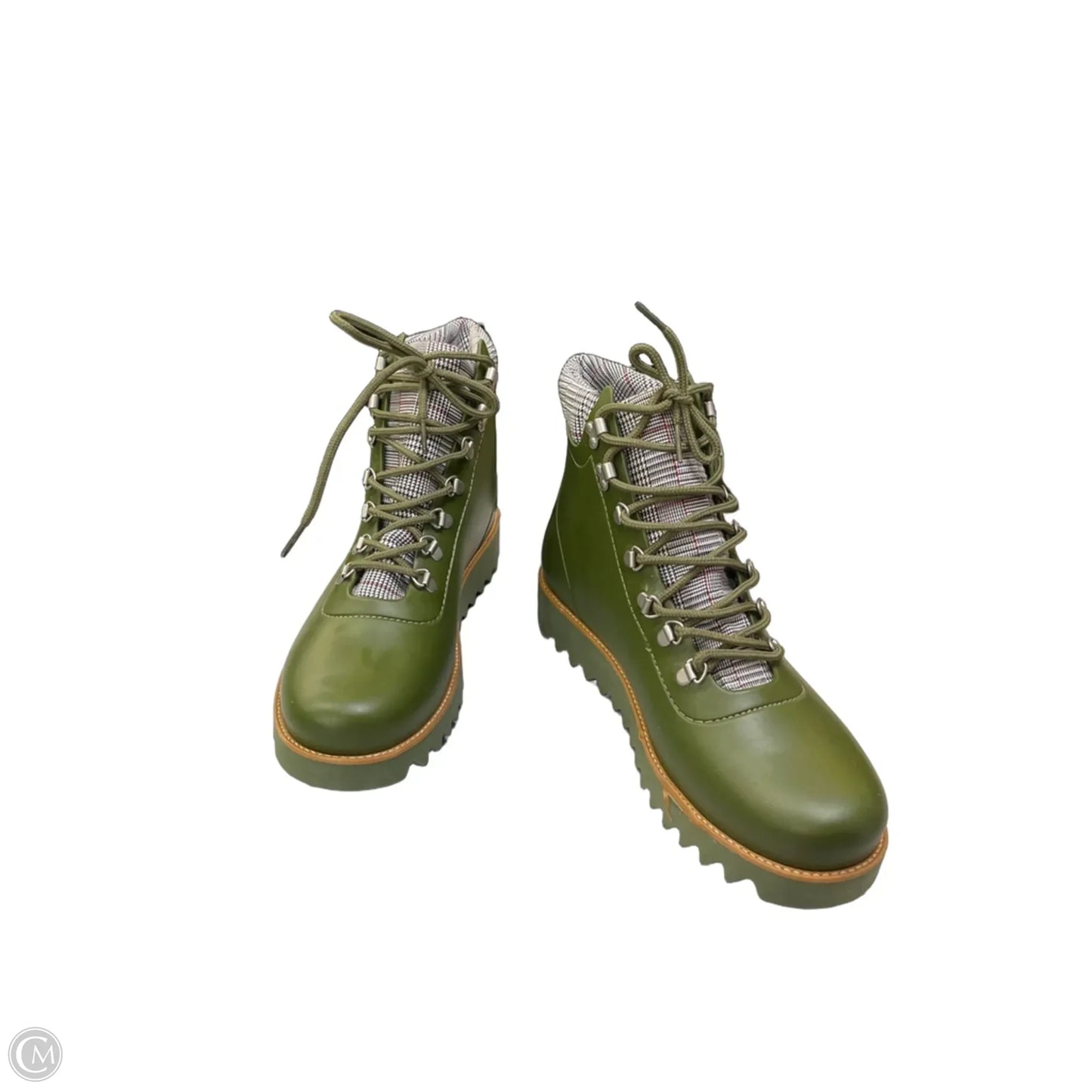 Boots Ankle Flats By Bernardo In Green, Size: 11