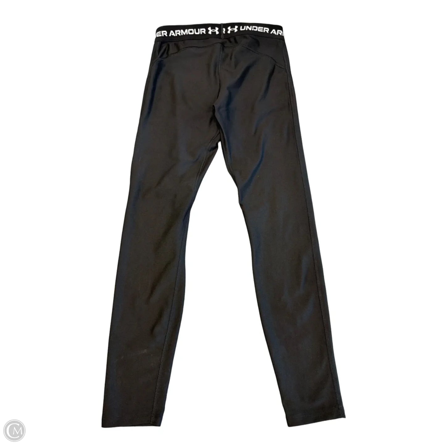 Athletic Leggings By Under Armour In Black, Size: M