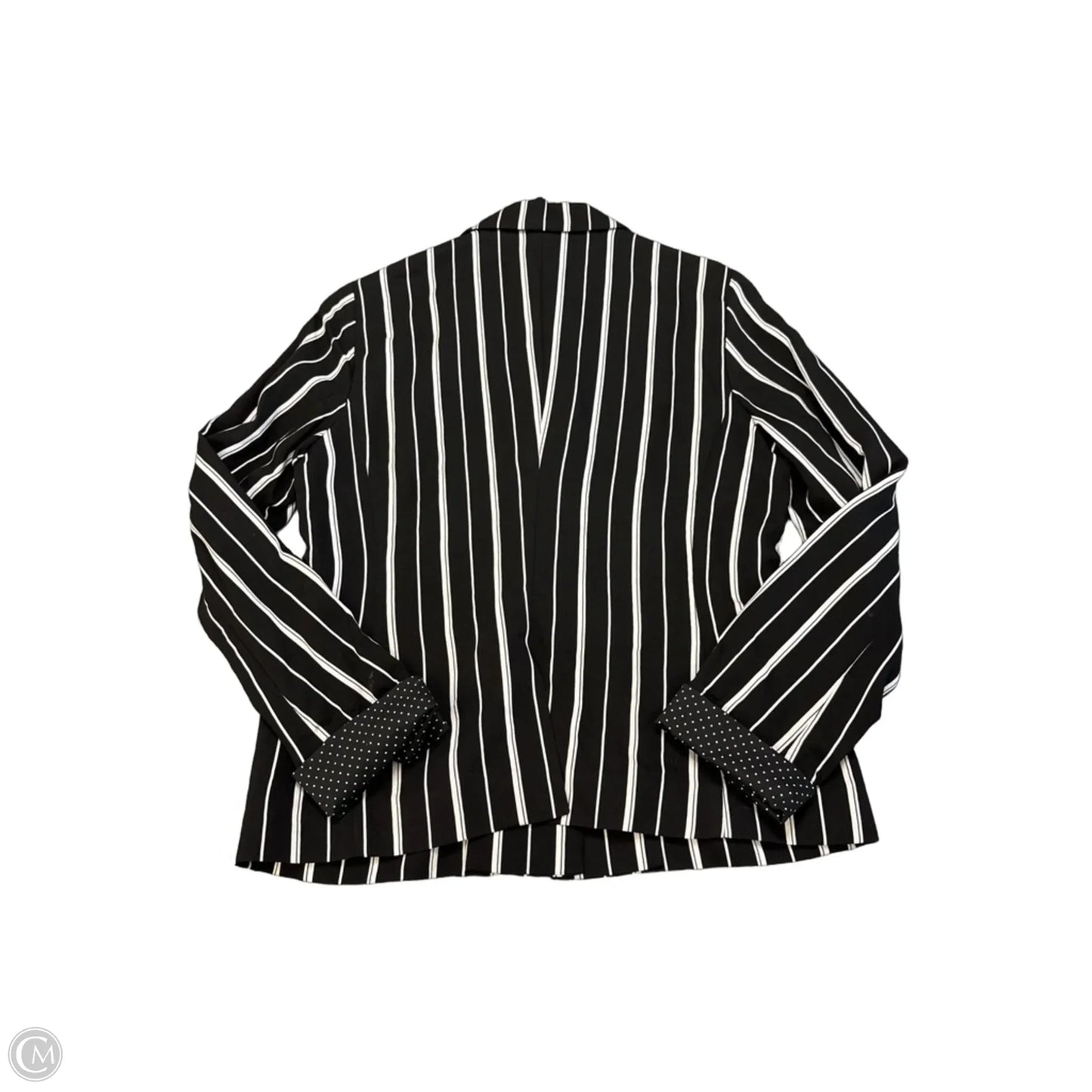 Blazer By Clothes Mentor In Striped Pattern, Size: Xs