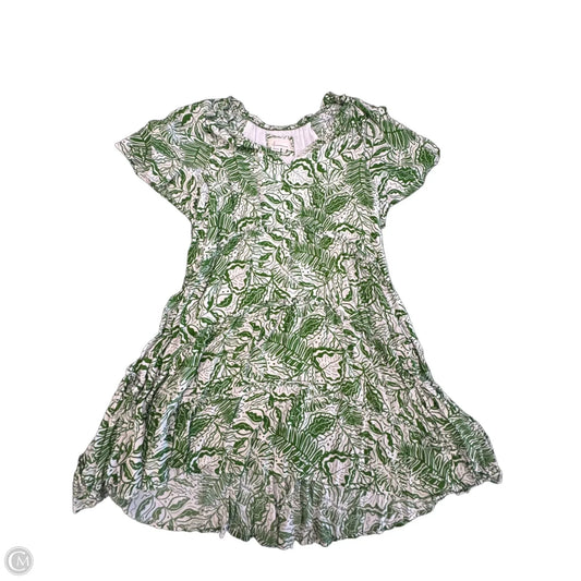 Dress Casual Short By Anthropologie In Green, Size: Xl