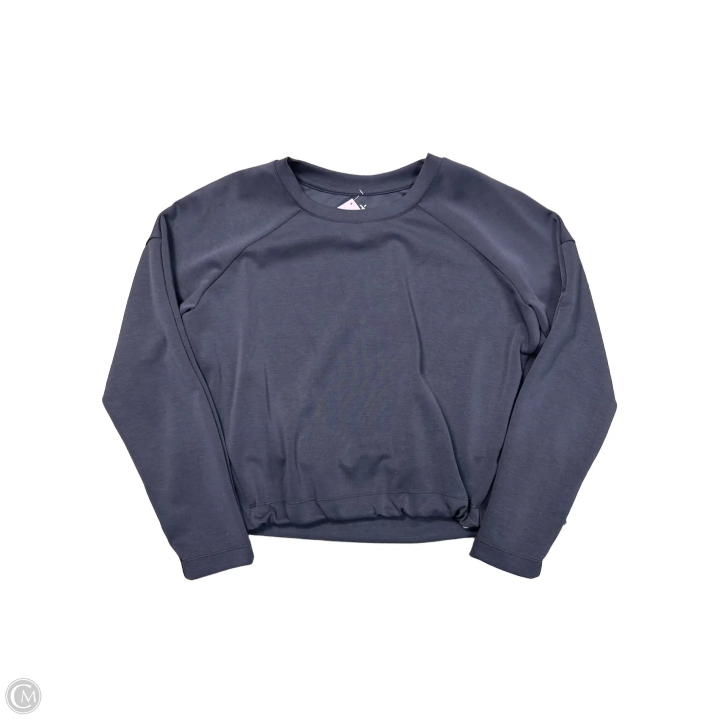 Athletic Top Long Sleeve Crewneck By Flx In Grey, Size: M