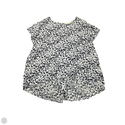 Blouse Short Sleeve By Cynthia Rowley In White, Size: 3x