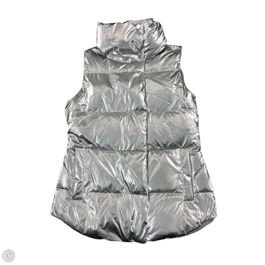 Vest Puffer & Quilted By Athleta In Silver, Size: S