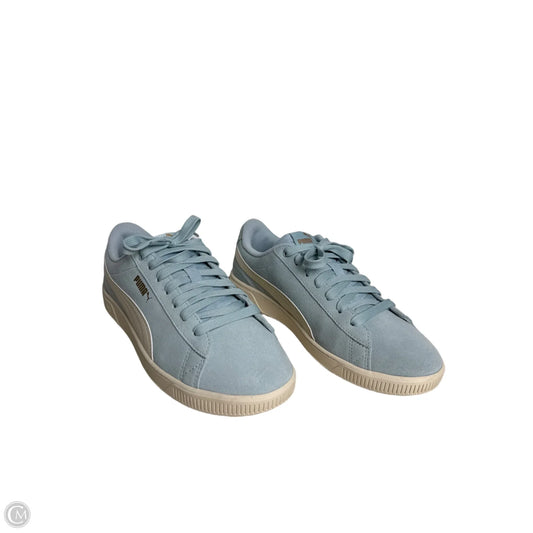 Shoes Sneakers By Puma In Blue, Size: 8.5