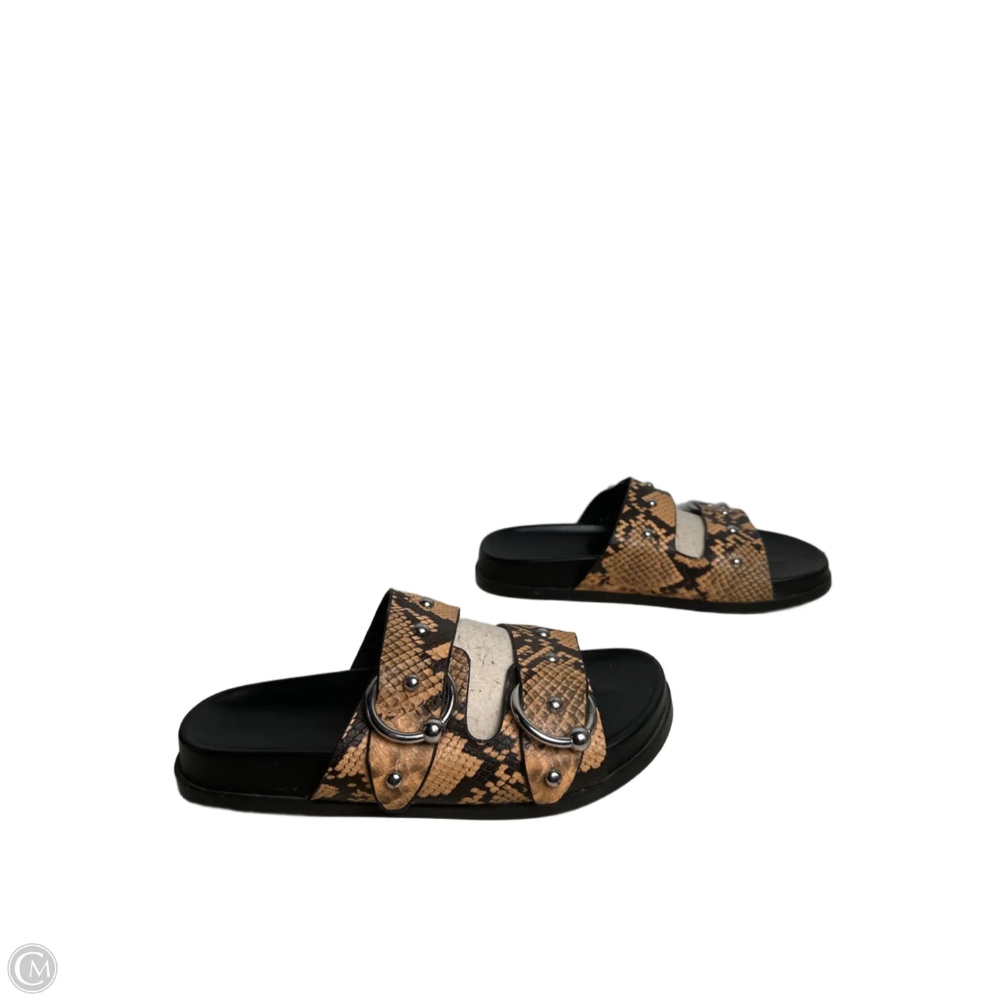 Sandals Designer By Rebecca Minkoff In Black, Size: 7.5