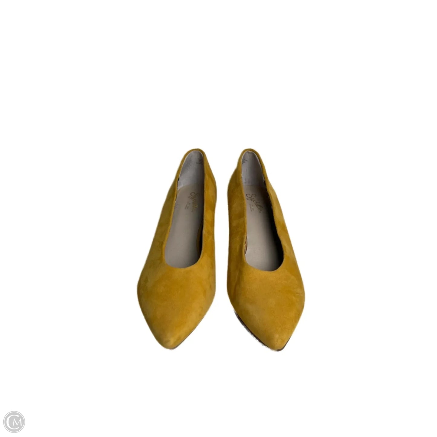 Shoes Heels Block By Seychelles In Yellow, Size: 9