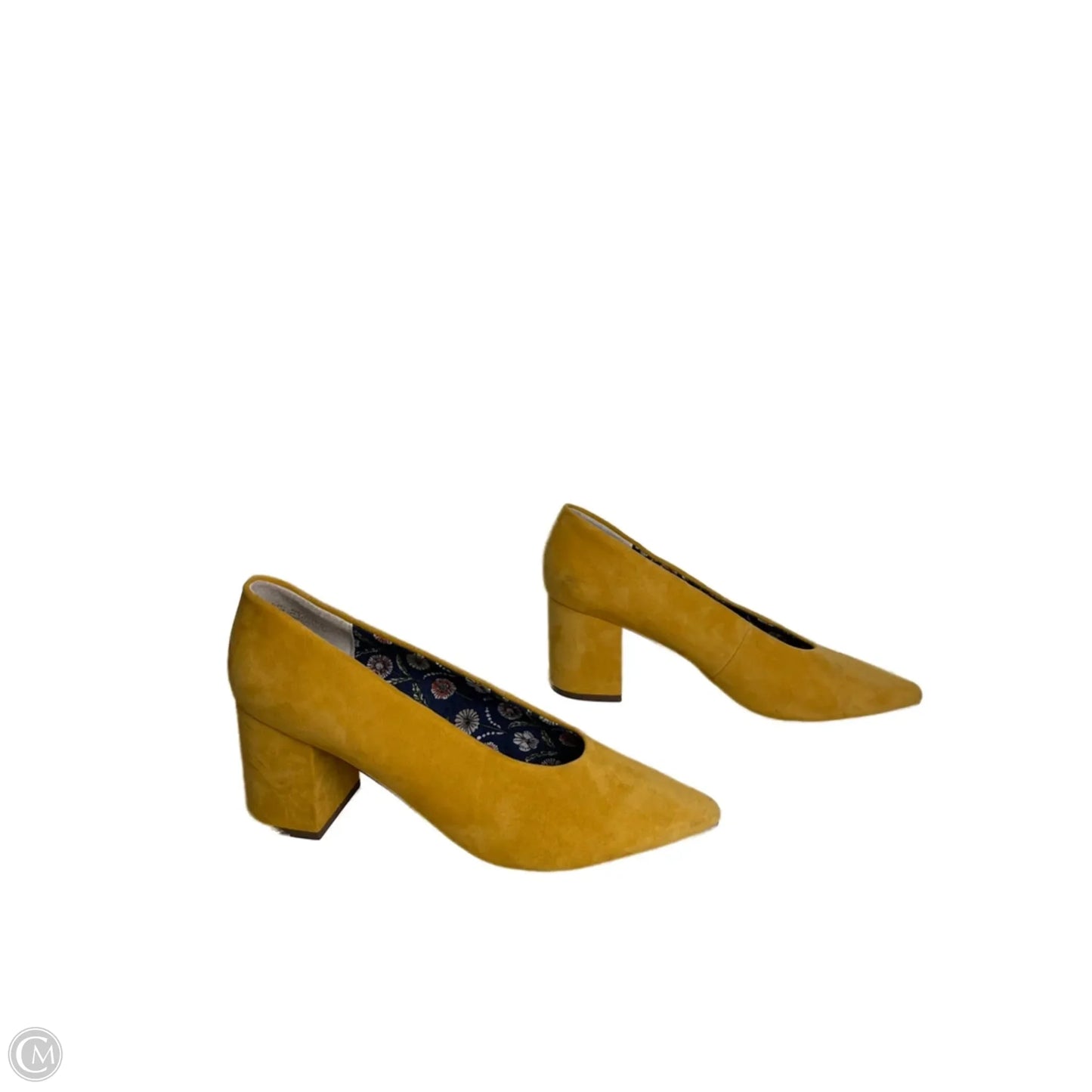 Shoes Heels Block By Seychelles In Yellow, Size: 9