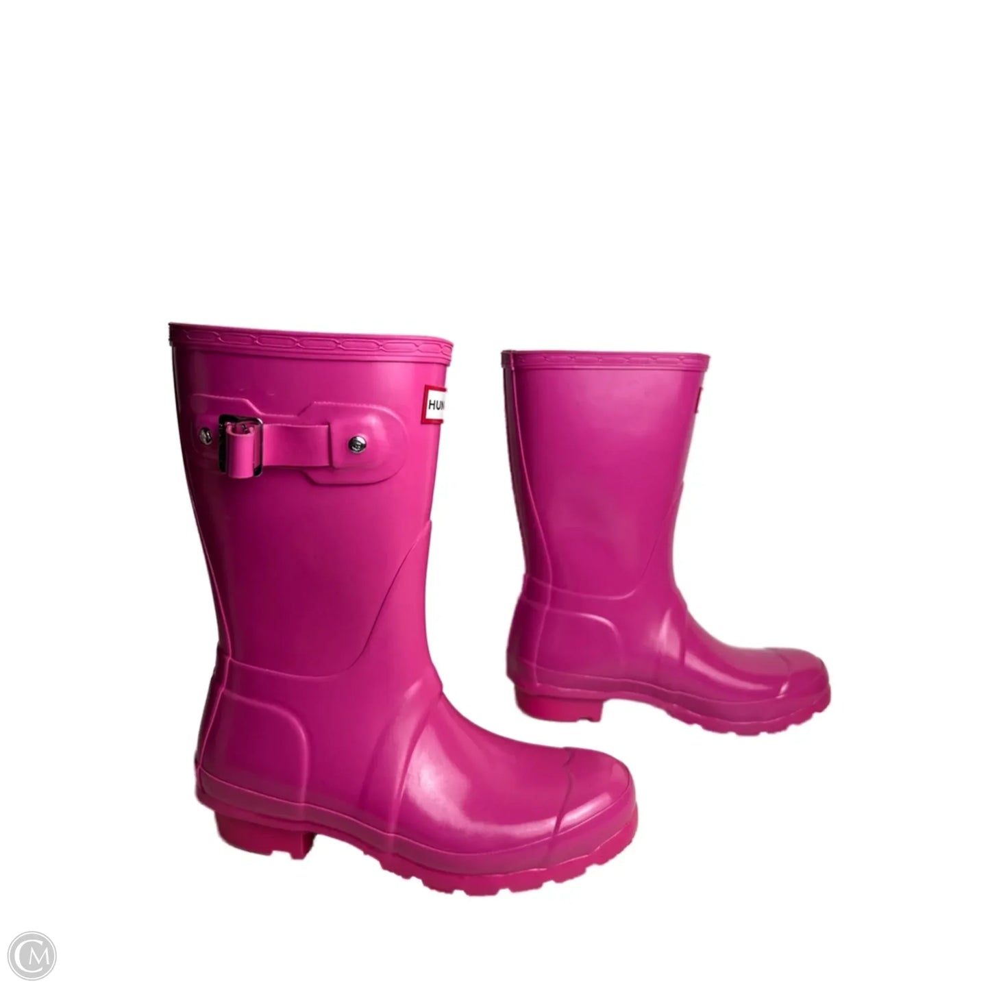 Boots Rain By Hunter In Pink, Size: 5