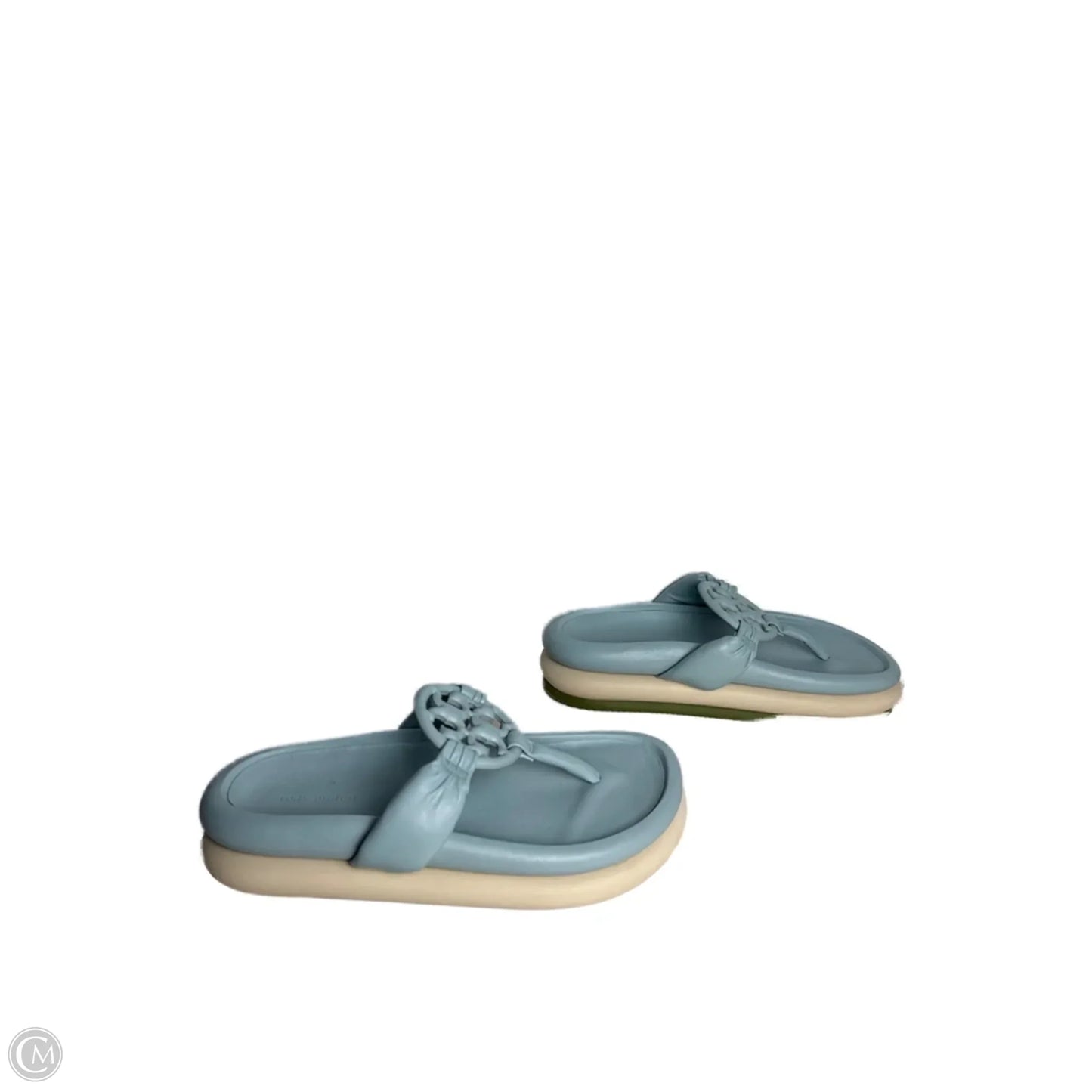 Sandals Designer By Tory Burch In Blue, Size: 7.5