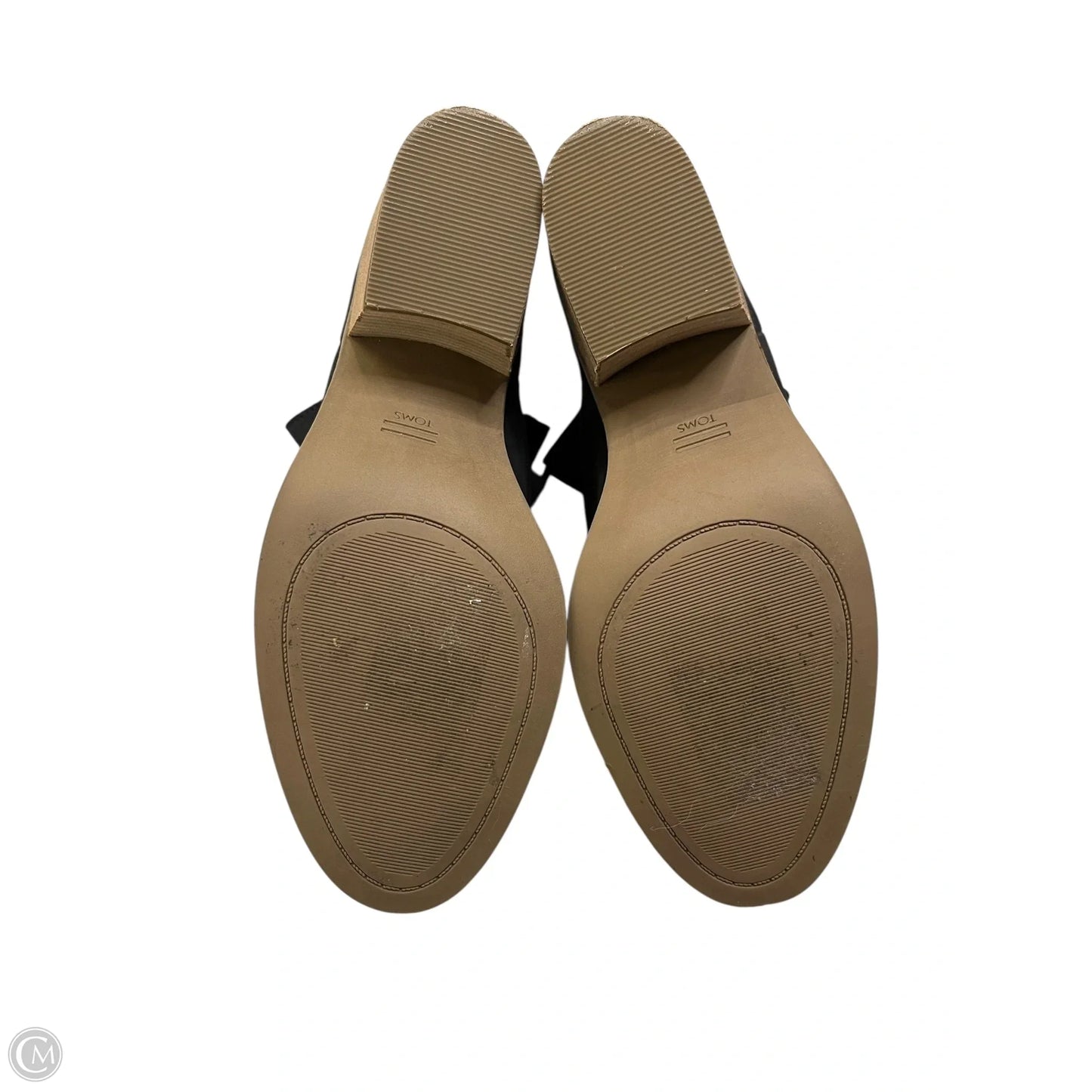Boots Ankle Heels By Toms In Black, Size: 7.5