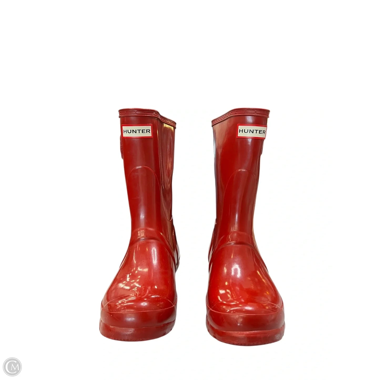 Boots Rain By Hunter In Red, Size: 7