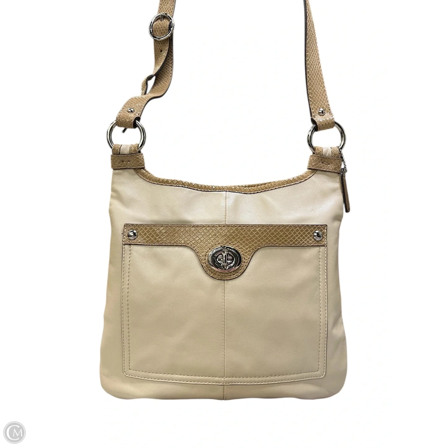 Crossbody Designer By Coach, Size: Medium
