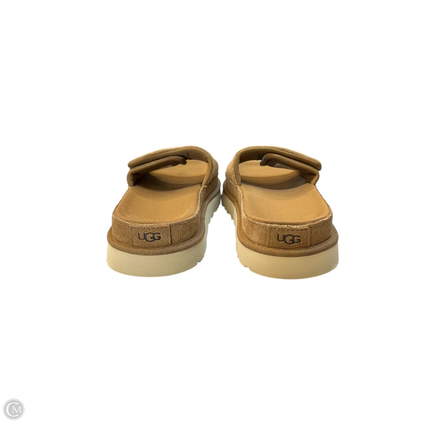 Sandals Designer By Ugg In Brown, Size: 10