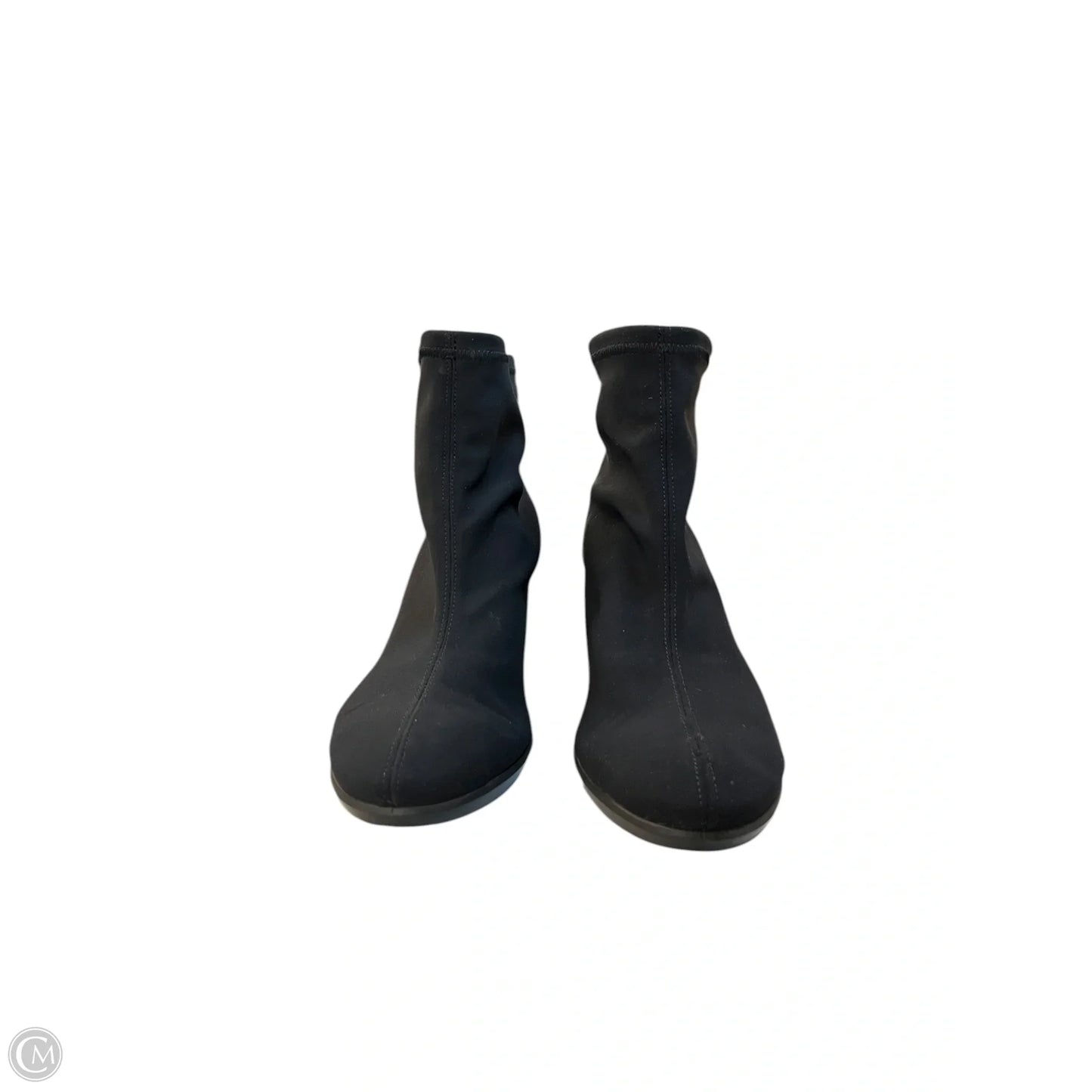 Boots Ankle Heels By Ecco In Black, Size: 9