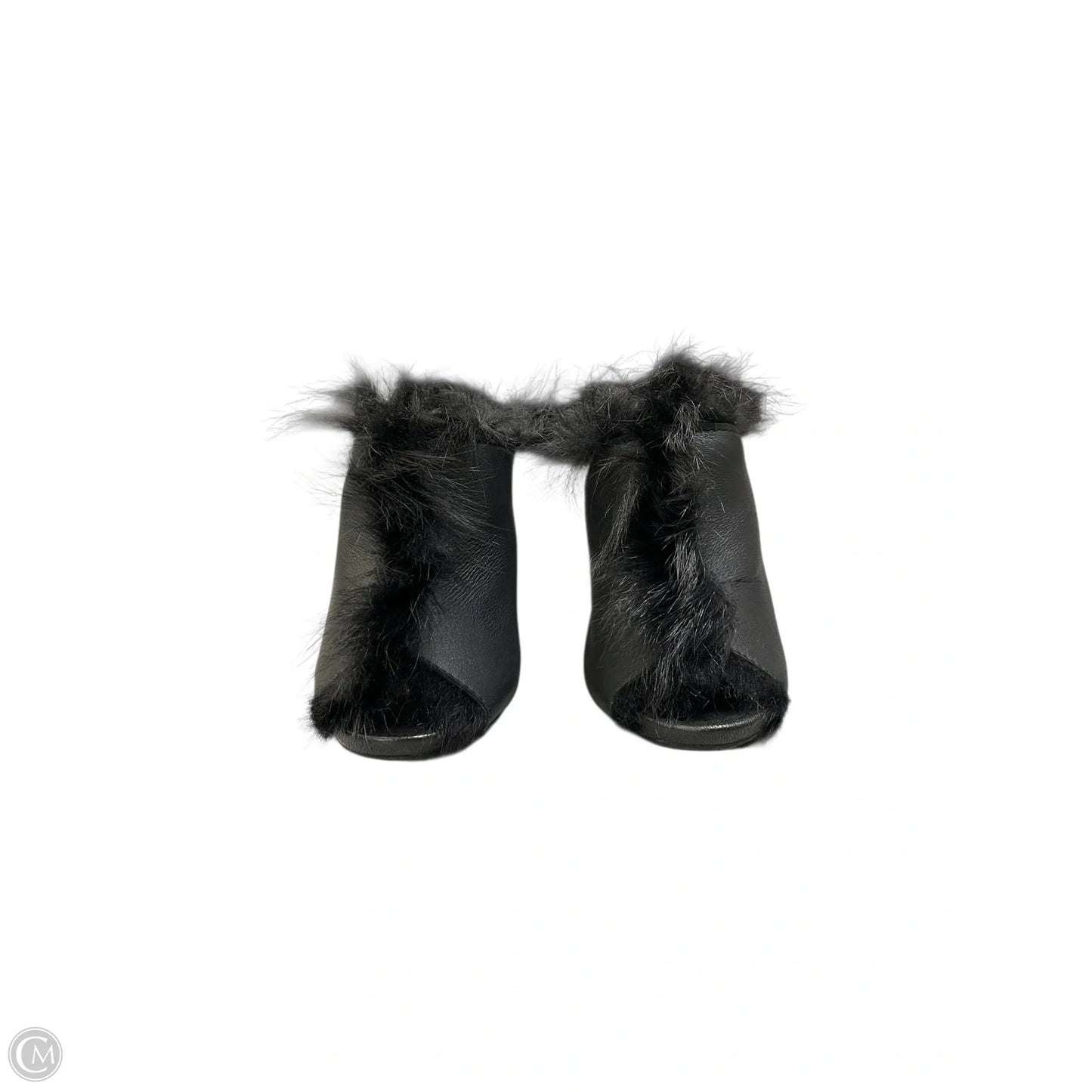 Sandals Heels Block By Pedro Garcia In Black, Size: 7