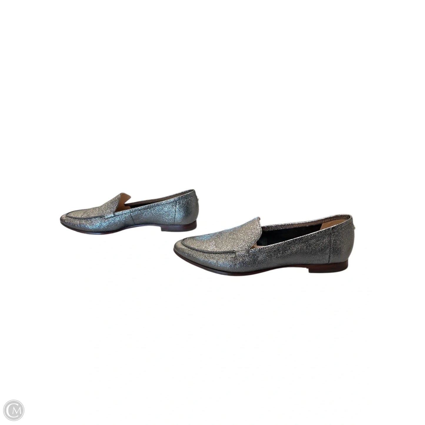 Shoes Designer By Kate Spade In Silver, Size: 8