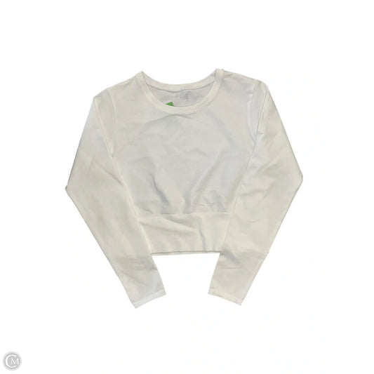 Athletic Top Long Sleeve Crewneck By Offline By Aerie In White, Size: Xl