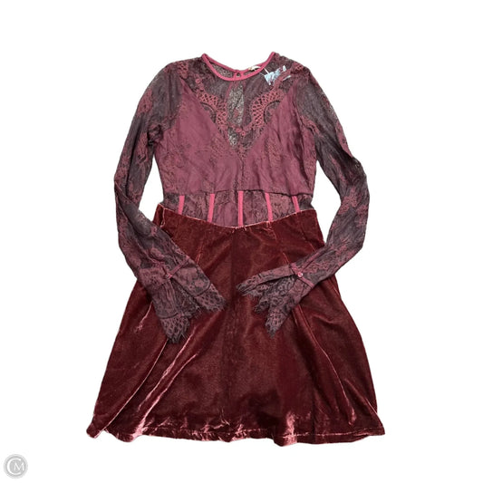 Dress Casual Short By Free People In Red, Size: Xs