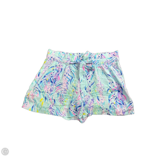 Shorts Designer By Lilly Pulitzer In Blue, Size: L
