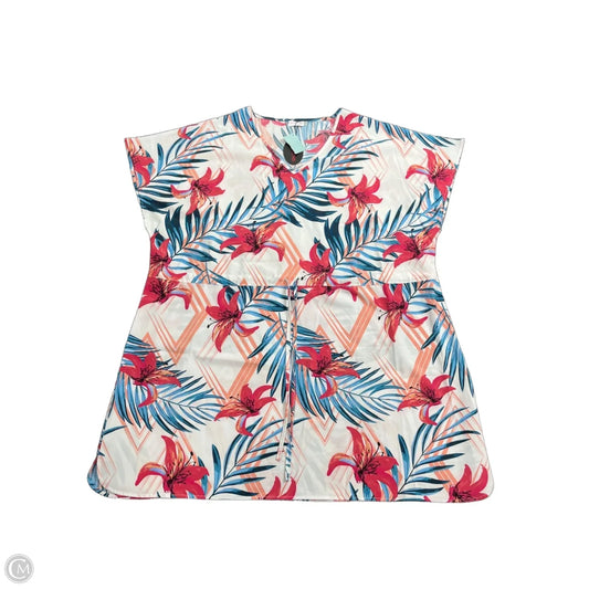 Swimwear Cover-up By Clothes Mentor In White, Size: 2x