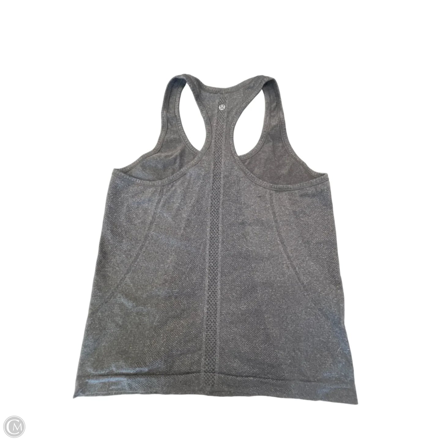 Athletic Tank Top By Lululemon In Grey, Size: M