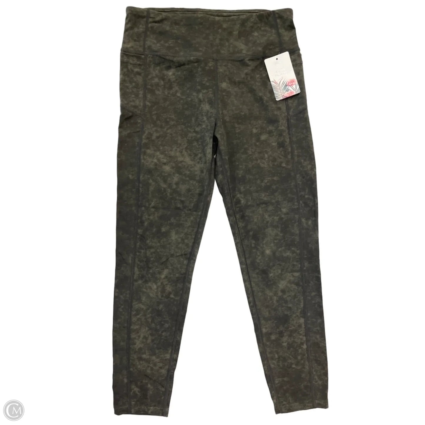 Athletic Leggings By Clothes Mentor In Green, Size: Xl