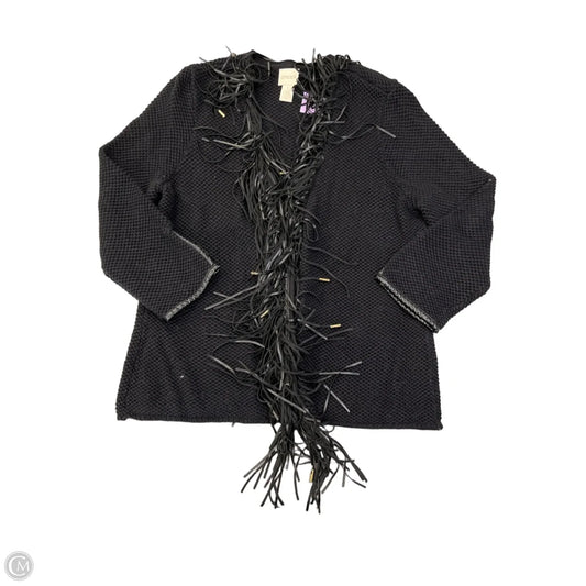 Cardigan By Chicos In Black, Size: M
