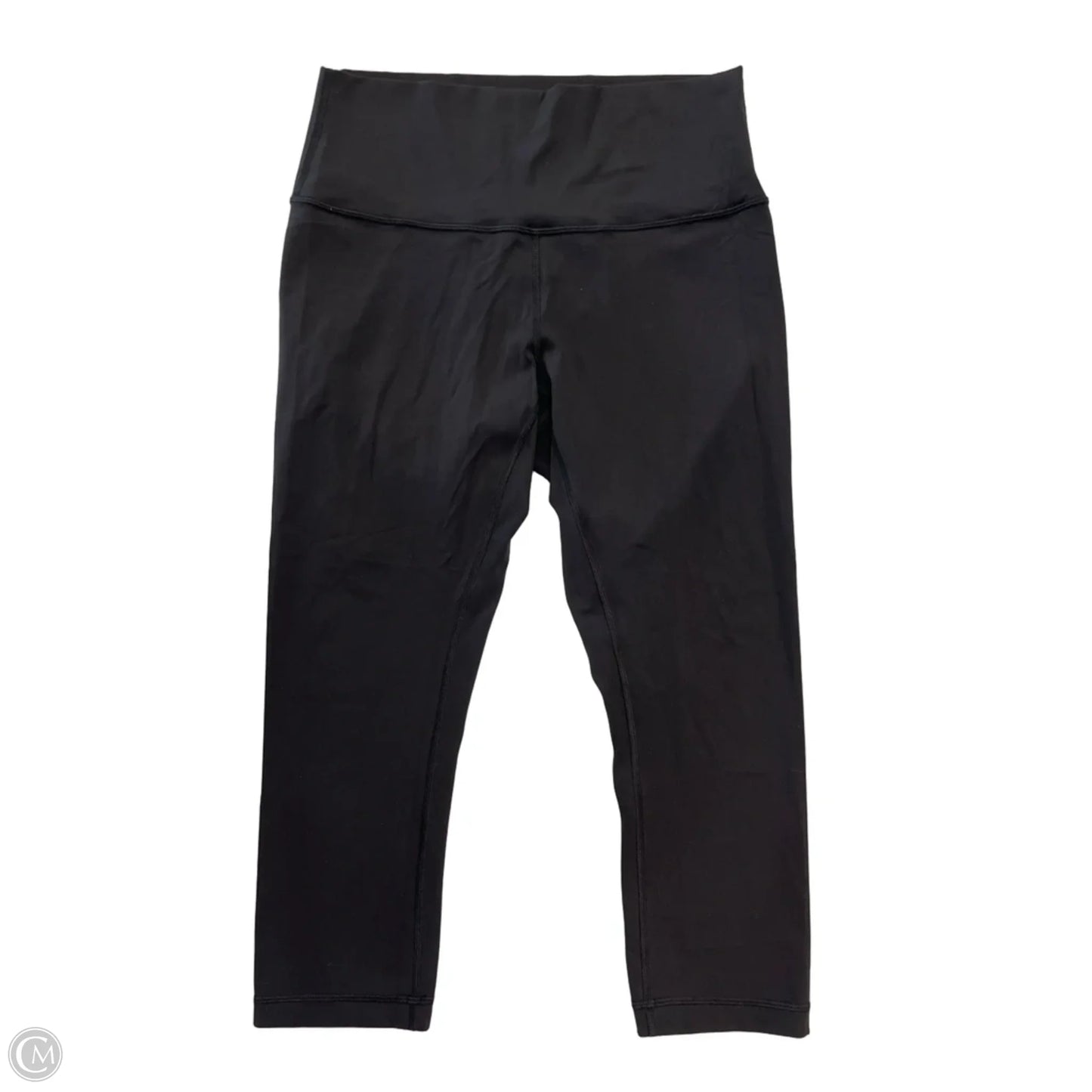 Athletic Leggings Capris By Lululemon In Black, Size: M