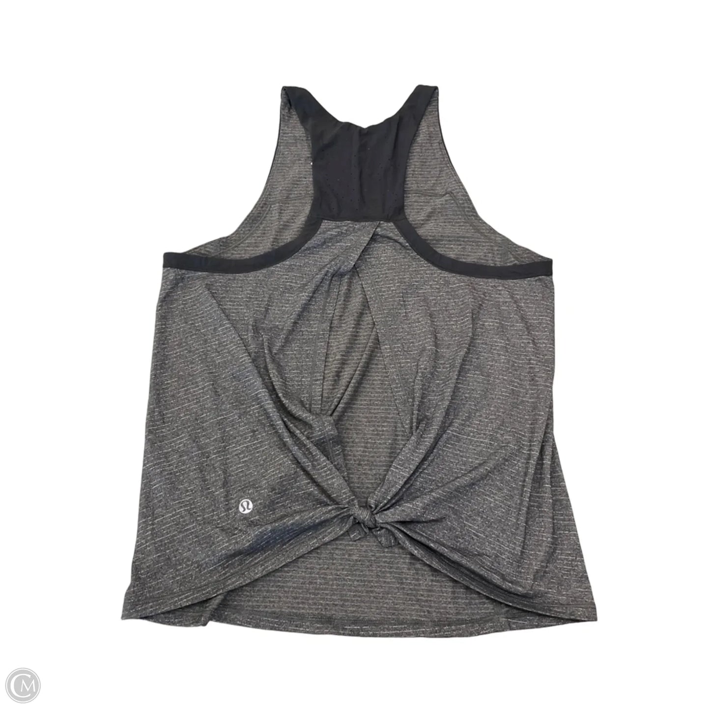 Athletic Tank Top By Lululemon In Grey, Size: M