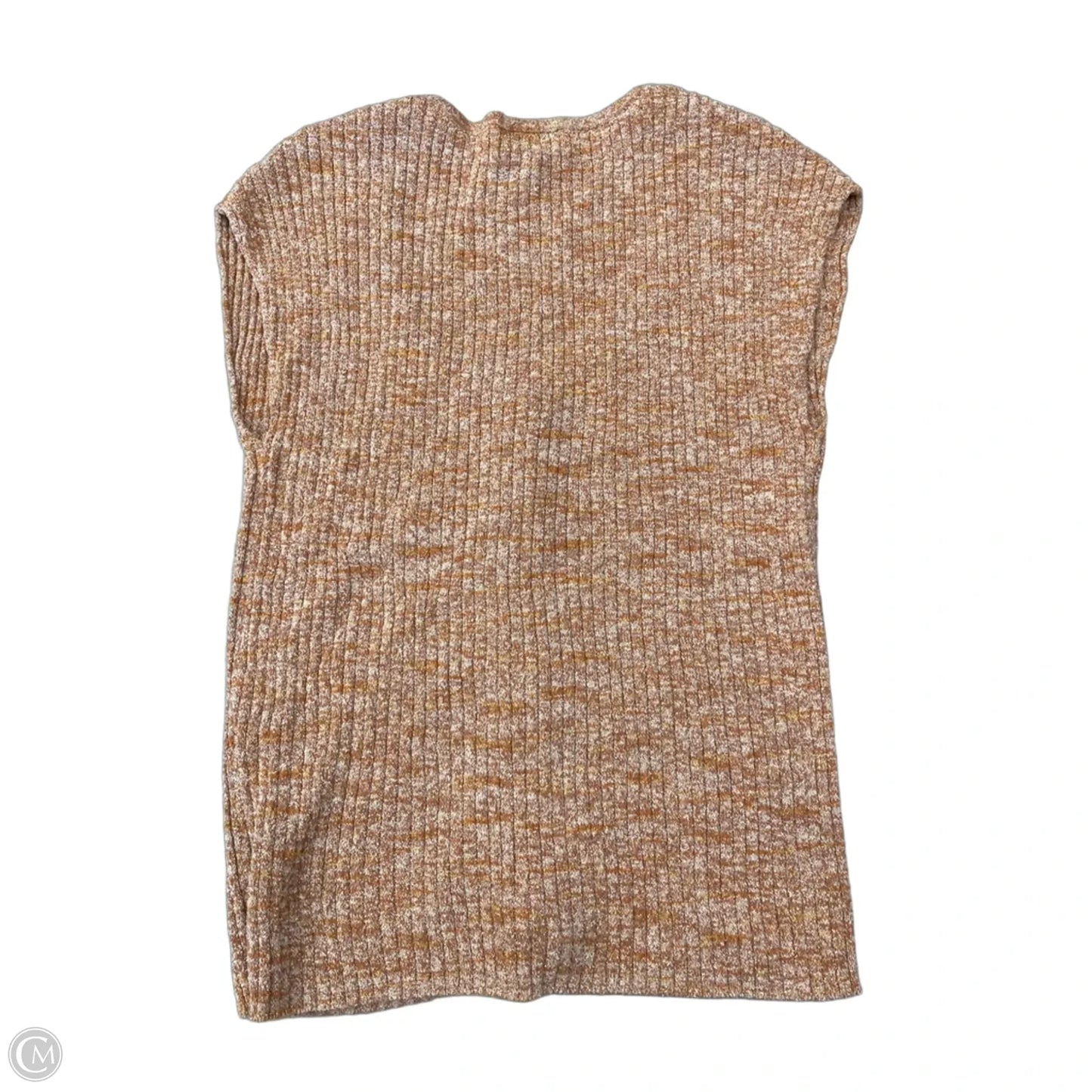 Top Sleeveless By Madewell In Orange, Size: M