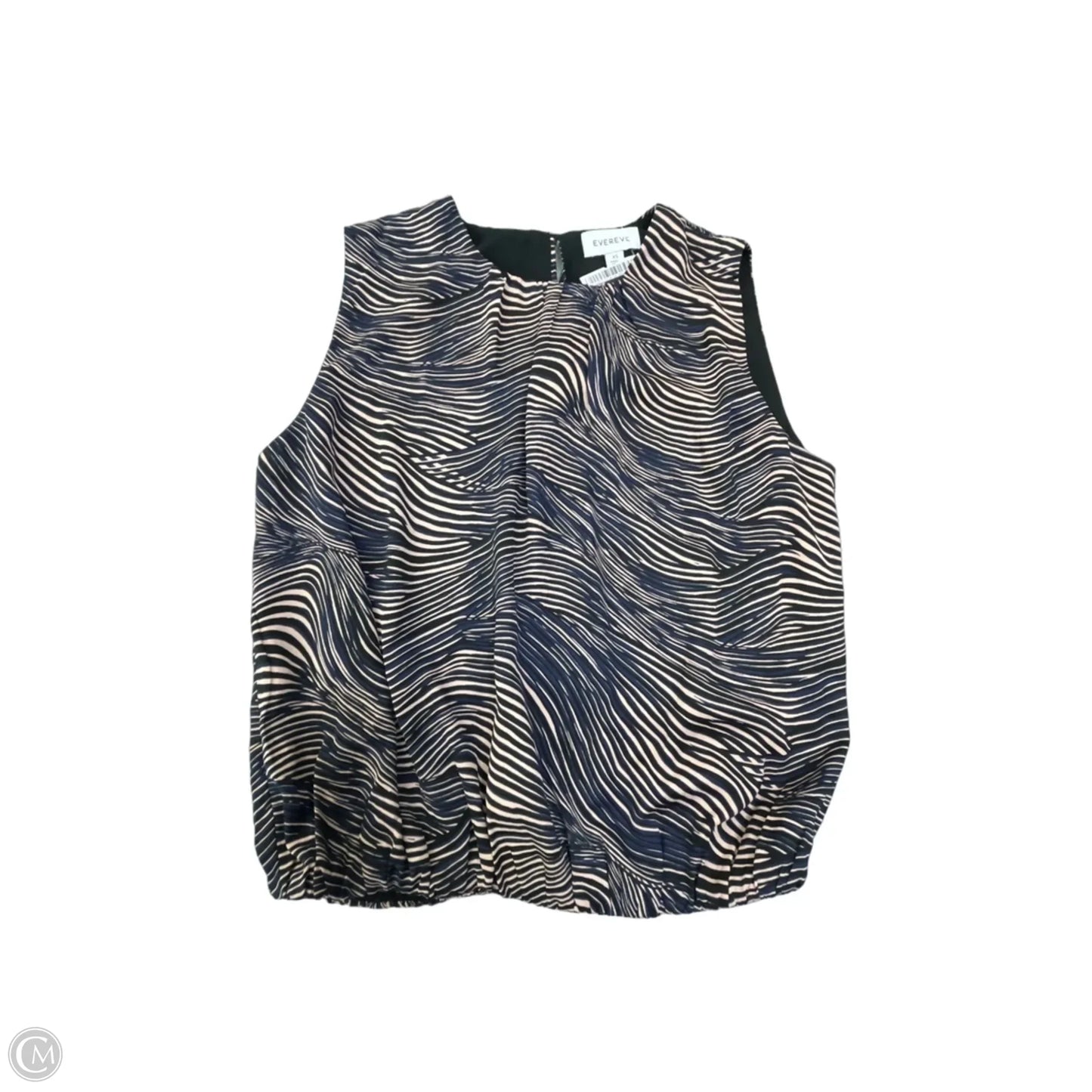 Blouse Sleeveless By Evereve In Black, Size: Xs