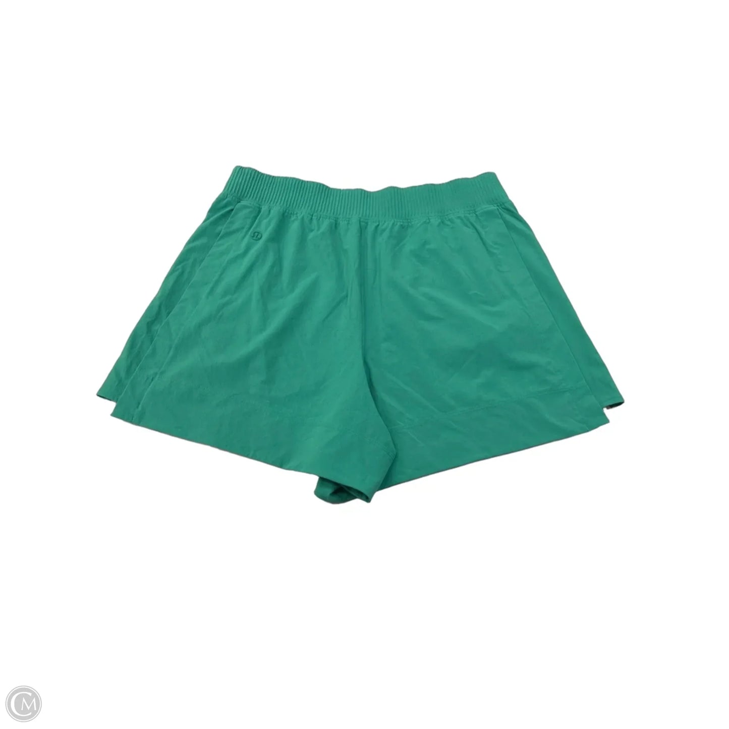 Athletic Shorts By Lululemon In Green, Size: L
