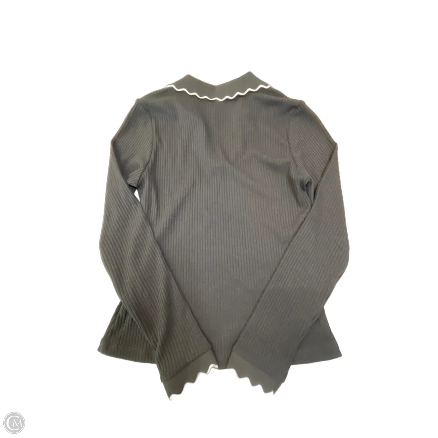 Top Long Sleeve By Maeve In Black, Size: S
