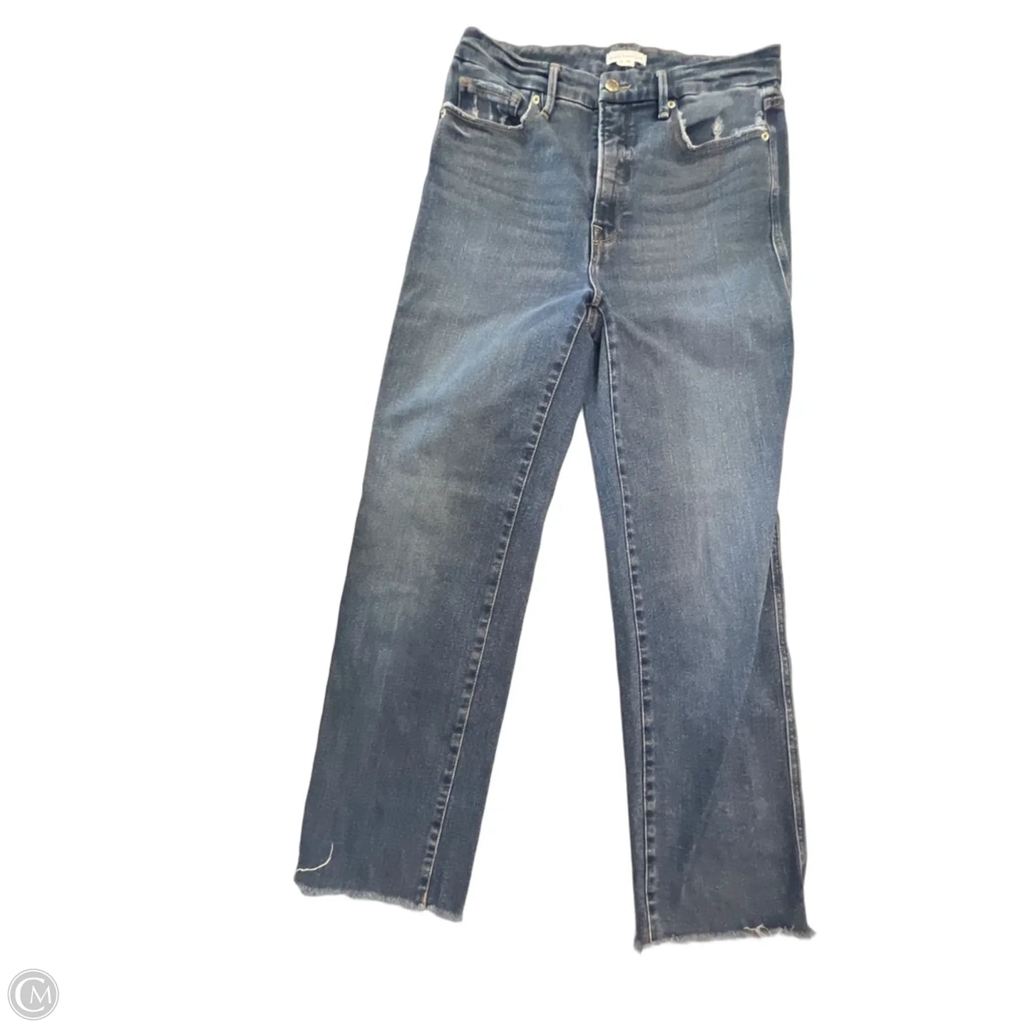 Jeans Boot Cut By Good American In Blue Denim, Size: 6