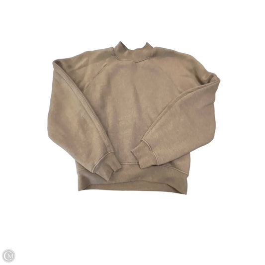 Sweatshirt Crewneck By Agolde In Brown, Size: Xs