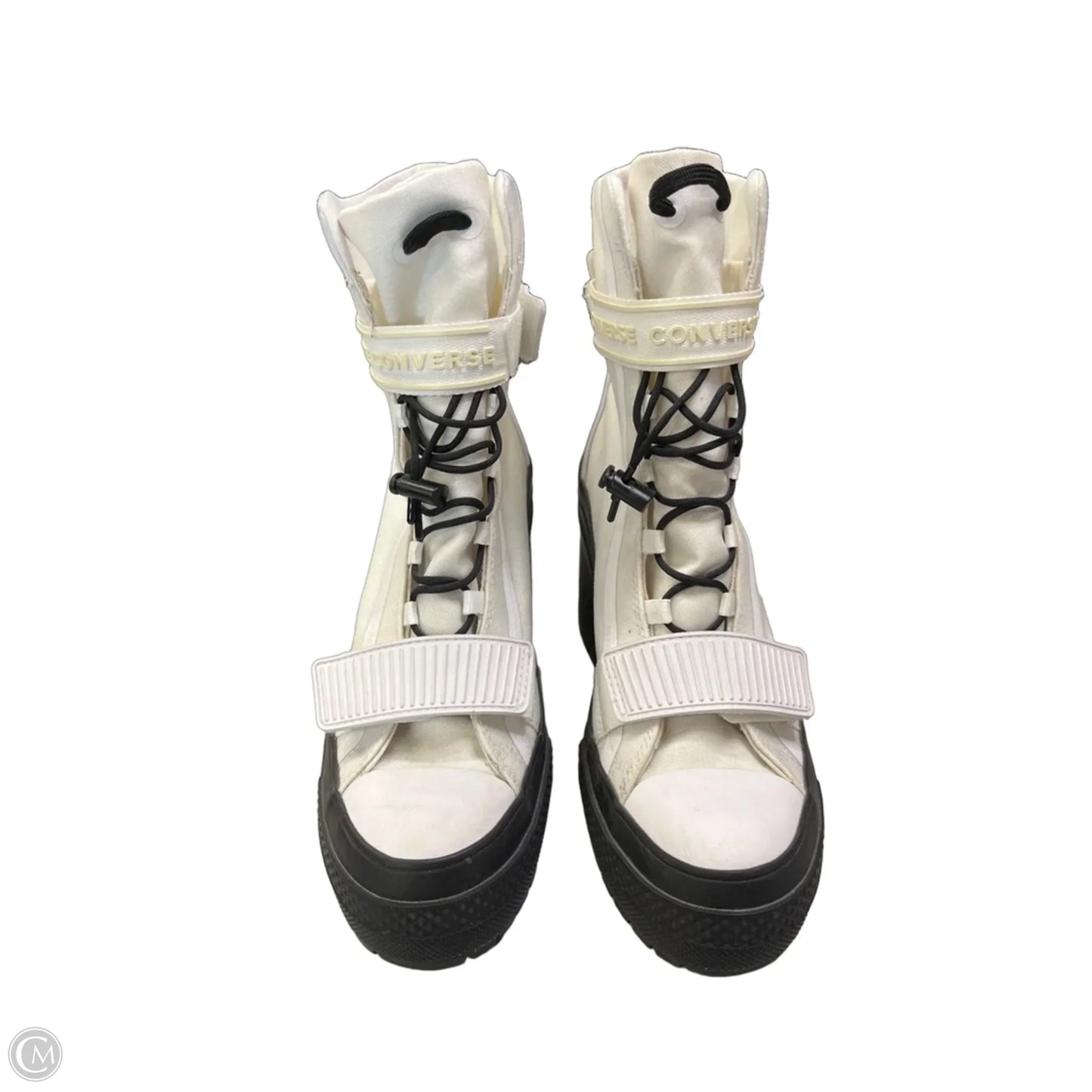 Boots Ankle Heels By Converse In White, Size: 7