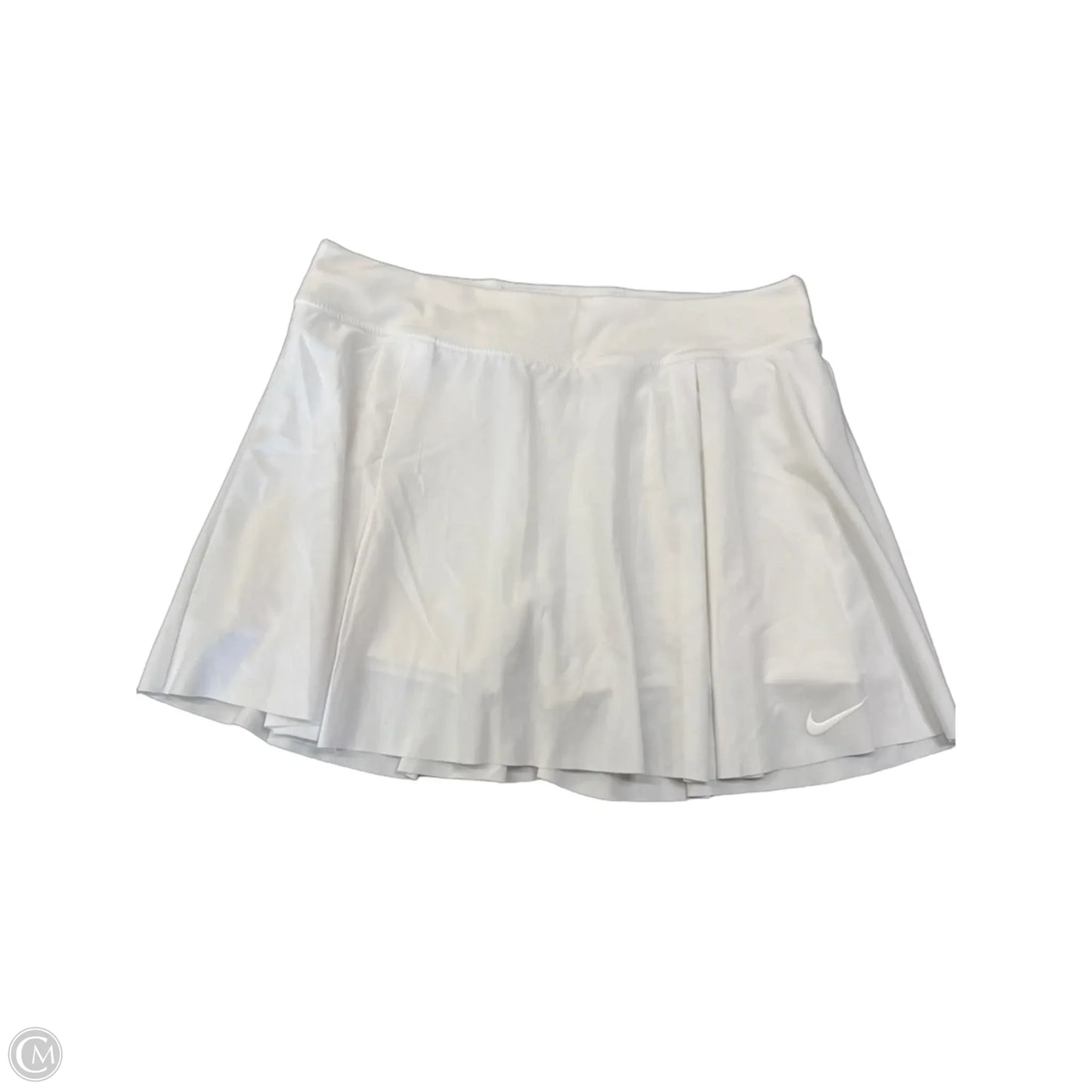Athletic Skort By Nike Apparel In White, Size: Xl