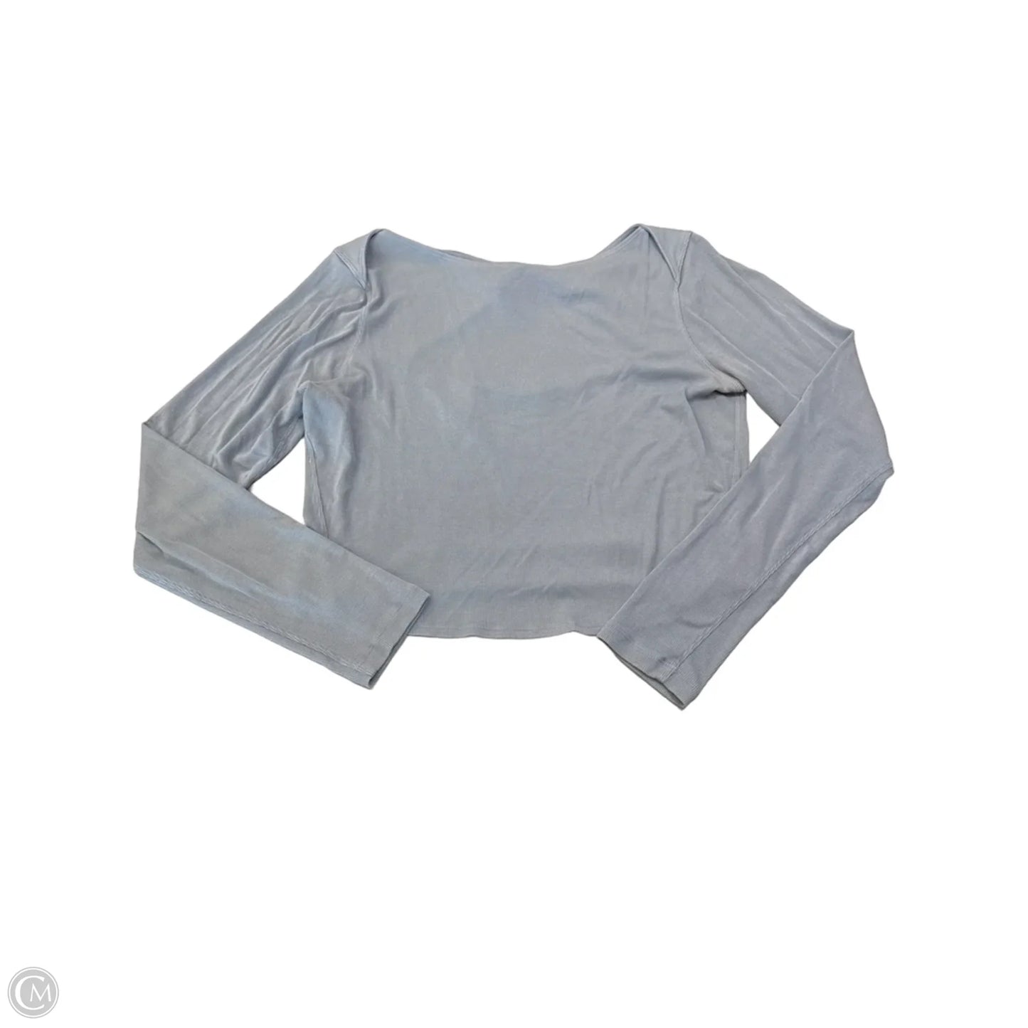 Top Long Sleeve By Lululemon In Blue, Size: L