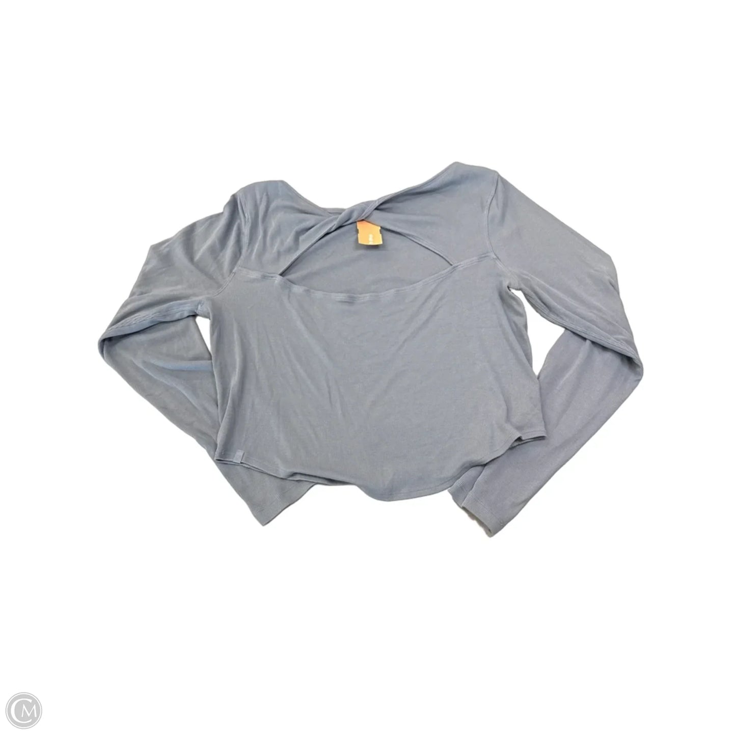 Top Long Sleeve By Lululemon In Blue, Size: L