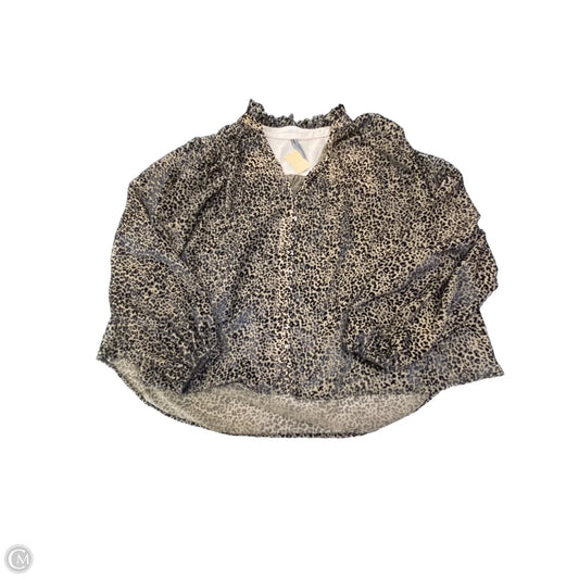 Blouse Long Sleeve By Anthropologie, Size: M