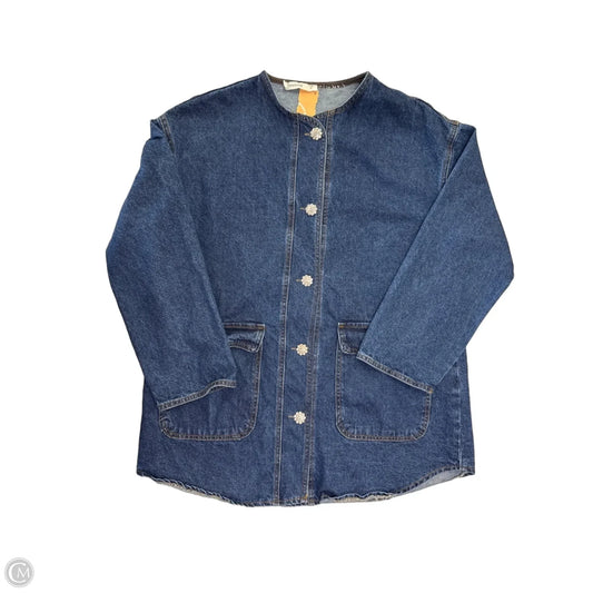 Jacket Denim By Cmc In Blue Denim, Size: L